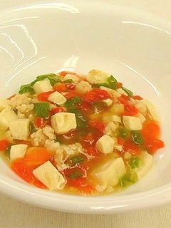 【離乳食後期】豆腐のひき肉あん-レシピのメイン写真