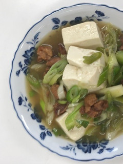 ポリ袋でできるヤキトリ缶の肉豆腐-レシピのメイン写真