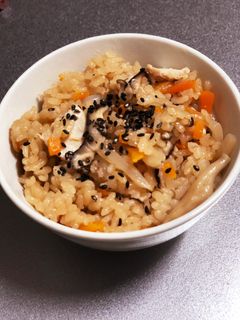 鶏五目炊き込みご飯-レシピのメイン写真