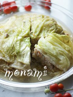 豚ひき肉とキャベツの重ね煮-レシピのメイン写真