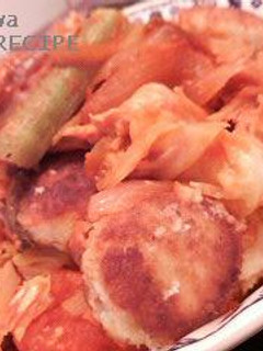 ふんわりおから団子のトマト煮込み-レシピのメイン写真