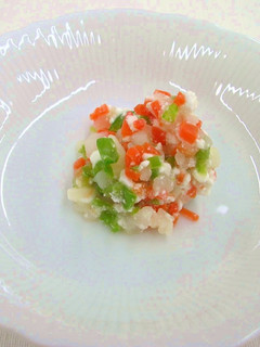 【離乳食中期】茹で野菜のチーズ和え-レシピのメイン写真