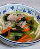 しょうがであったか！豚塩うどん