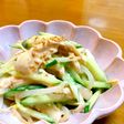 サラダチキン☆のごまドレ和え *☻*