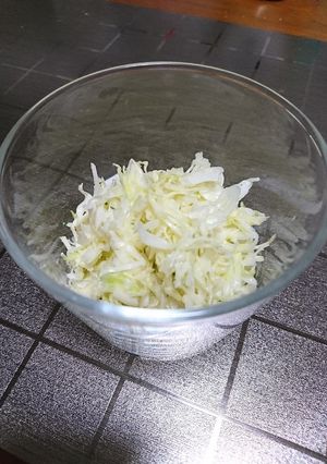 なんちゃって秒即おつまみ【コールスロー】-レシピのメイン写真
