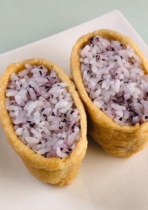 ゆかりご飯の白だしお稲荷さん-レシピのメイン写真