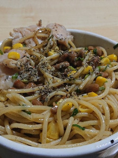 納豆入り洋風焼きそば-レシピのメイン写真