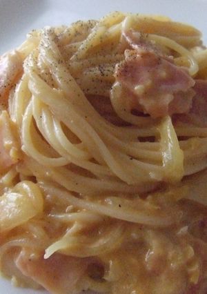 失敗なし♪スイートコーンのカルボナーラ★-レシピのメイン写真