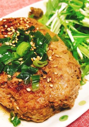中から和風ハンバーグ-レシピのメイン写真