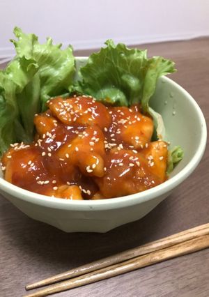 フライパン1つで!ピリ辛鶏チリ☆-レシピのメイン写真