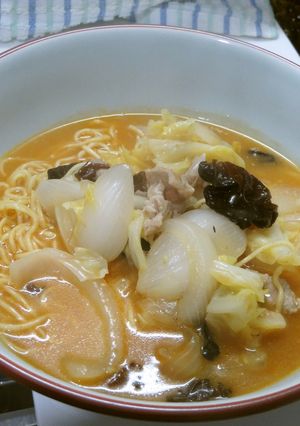 インスタントラーメンで作るちゃんぽん麺-レシピのメイン写真