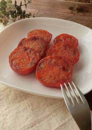 トマトの青じそドレッシングソテー-レシピのメイン写真