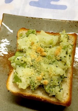 ポテトサラダトースト-レシピのメイン写真