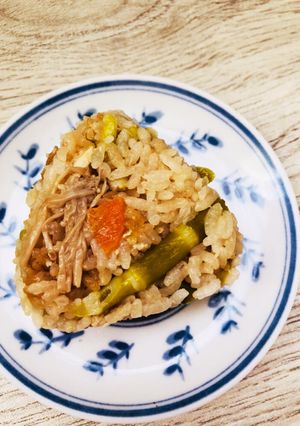 たけのこ炊き込みご飯おにぎり☆-レシピのメイン写真