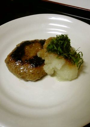 レバーハンバーグ-レシピのメイン写真