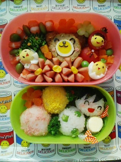 赤ずきんちゃんなお弁当♪※キャラ弁-レシピのメイン写真