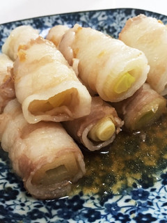 超簡単!!豚バラ肉のネギ巻き-レシピのメイン写真