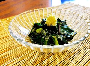 金沢郷土料理〜金時草の酢のもの［簡単］-レシピのメイン写真