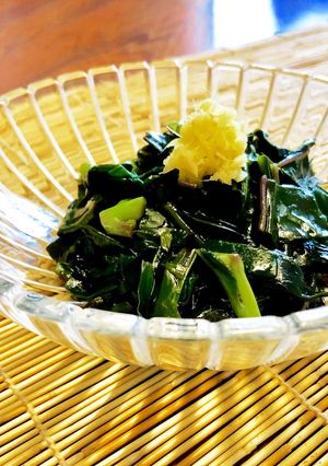 金沢郷土料理〜金時草の酢のもの［簡単］-レシピのメイン写真