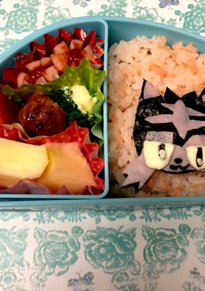 ポケモンのニャビー弁当-レシピのメイン写真