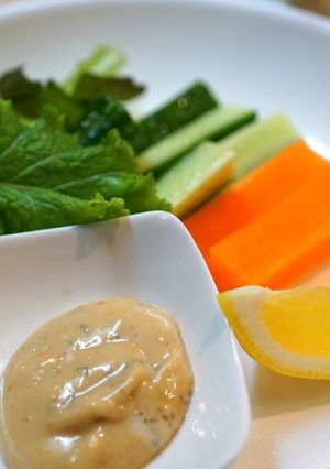 野菜スティック、バジルソース☆-レシピのメイン写真