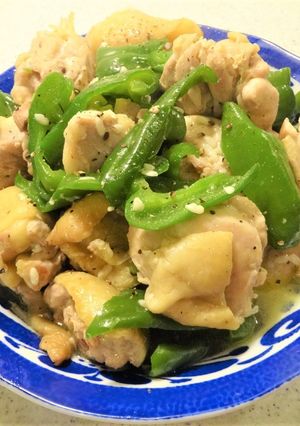 鶏とピーマンの塩麹炒め-レシピのメイン写真