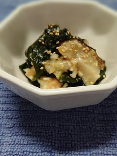 たことワカメの酢みそ和え-レシピのメイン写真