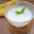 バナナのヨーグルトドリンク