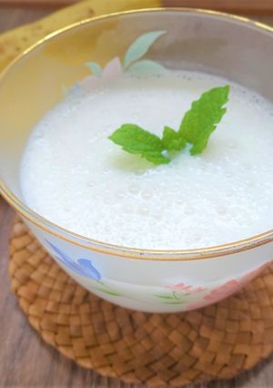 バナナのヨーグルトドリンク-レシピのメイン写真