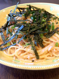 辛子明太子としらすのパスタ♪ランチに-レシピのメイン写真