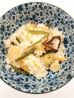 【病院】山菜おこわ【給食】-レシピのメイン写真
