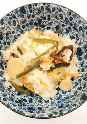 【病院】山菜おこわ【給食】-レシピのメイン写真