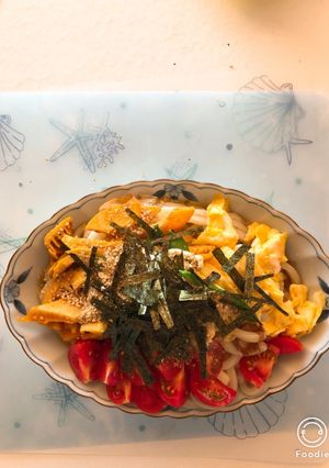 自分だけお昼に、簡単冷やしうどん-レシピのメイン写真
