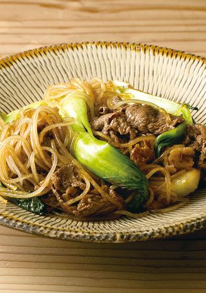 牛肉と春雨の中華風炒め-レシピのメイン写真