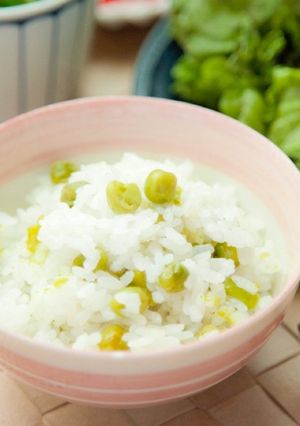ホクホク豆ごはん⁂圧力鍋で加圧3分-レシピのメイン写真