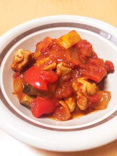 チキンと野菜のトマト煮込み-レシピのメイン写真