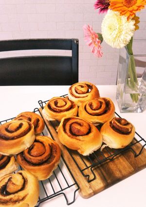 卵なし☆シナモン好きのシナモンロール-レシピのメイン写真
