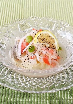 初夏におすすめ！新たまねぎと鮭のマリネ-レシピのメイン写真