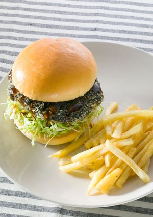漆黒カツバーガー-レシピのメイン写真