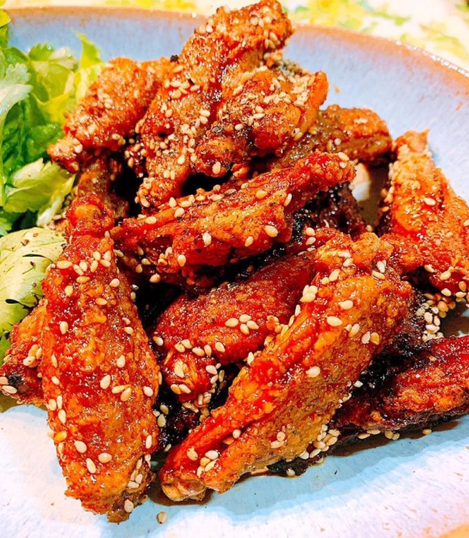 手羽中の甘辛から揚げ by rinrin8 【クックパッド】 簡単おいしい