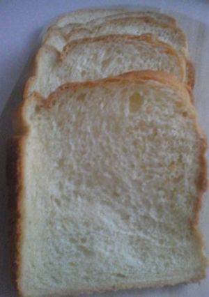 ＨＢでうちのふわふわ食パン-レシピのメイン写真
