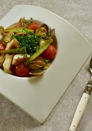 アクアパッツァのパスタ-レシピのメイン写真