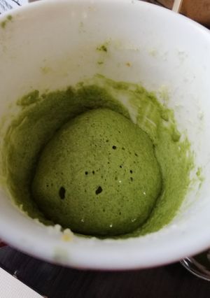 青汁蒸しパン-レシピのメイン写真