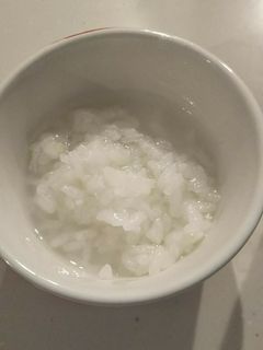 離乳食に 炊飯器とコップで10倍粥-レシピのメイン写真
