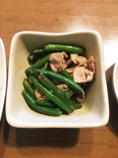 豚肉といんげんのさっぱり炒め-レシピのメイン写真