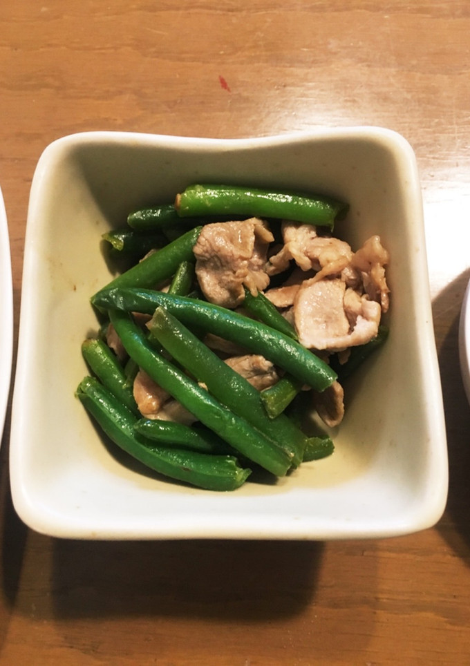 豚肉といんげんのさっぱり炒め-レシピのメイン写真