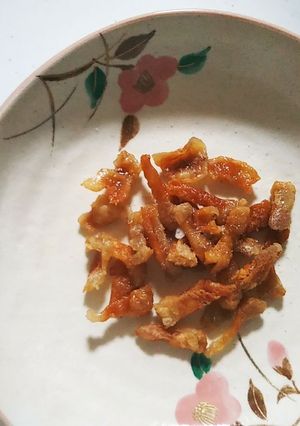 カリカリバリバリ！鶏皮スナック★-レシピのメイン写真