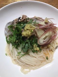 鯖缶で簡単サバそうめん-レシピのメイン写真