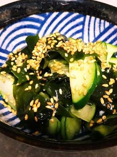 きゅうりとわかめの酢の物-レシピのメイン写真