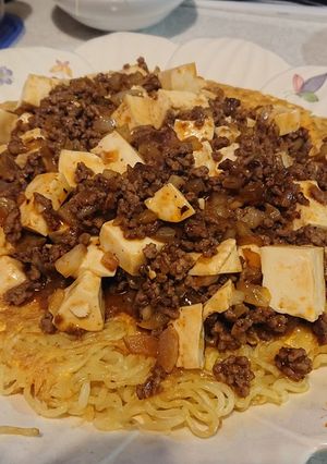 麻婆焼きそば。-レシピのメイン写真
